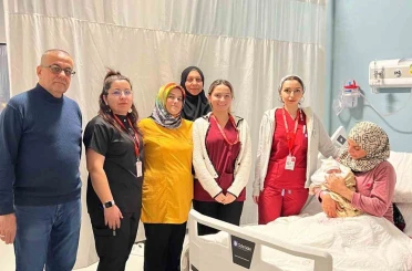 Osmaniye’de 2026 yılının ilk bebeği dünyaya geldi 