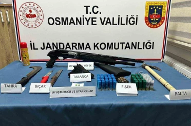 Osmaniye’de bir haftada 118 şüpheli yakalandı