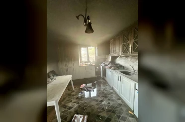 Osmaniye’de müstakil evde çıkan yangın söndürüldü 