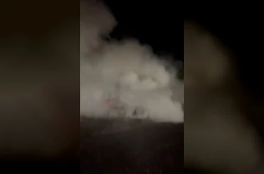 Osmaniye’de otomobilin motor kısmında çıkan yangın söndürüldü 