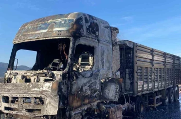 Osmaniye’de tırda çıkan yangın söndürüldü 