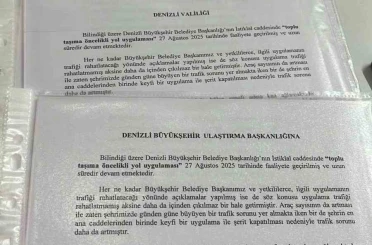 Otobüs Yolu projesine karşı harekete geçen esnaf ve vatandaşlar 500 imza topladı 