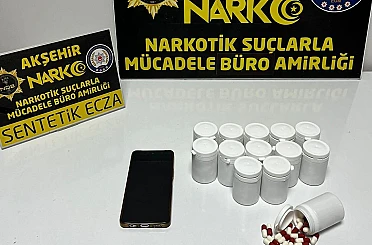 Otobüste uyuşturucu operasyonu: 700 hap ele geçirildi