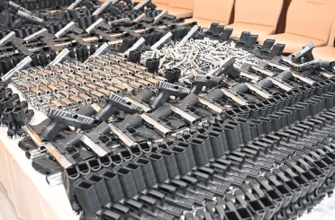 Otobüsten 46 bin silah parçası çıkmıştı, 6 şüpheli adliyeye sevk edildi 