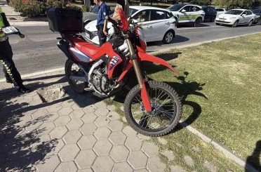 Otomobil ile motosiklet çarpıştı: 1 yaralı 
