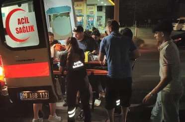 Otomobil sürücüsünün kaçtığı kazada bir kişi yaralandı 