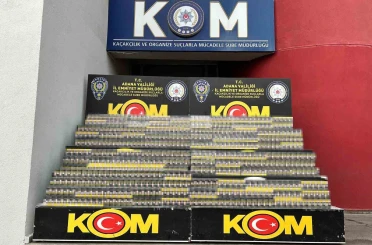 Otomobilden 10 bin paket kaçak sigara çıktı: 2 kişi tutuklandı 