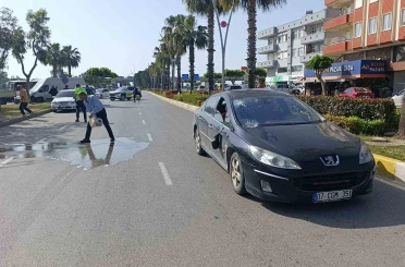 Otomobilin çarptığı yaya ağır yaralandı 