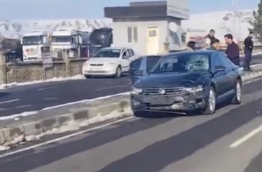 Otomobilin çarptığı yaya olay yerinde hayatını kaybetti 