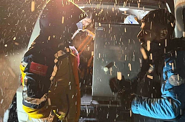 Ovacık’ta hayat kurtaran müdahale 