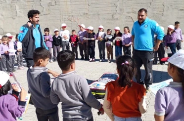 Ozan Köyü’nde çocuklara sağlıklı yaşam eğitimi 