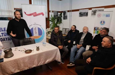 Özbek pilavı ve Balkan helvası aynı sofrada buluştu 