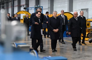 Özbekistan Cumhurbaşkanı Mirziyoyev, Teknopark şirketlerinin faaliyetlerini inceledi 