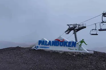 Palandöken’de kar yağışı etkili oluyor
