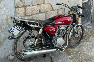 Park halindeki motosiklet çalındı 
