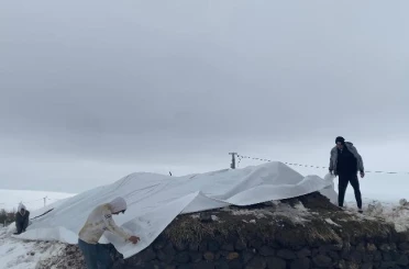 Patnos’ta hayat durma noktasına geldi 