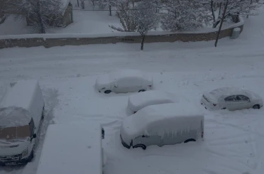 Patnos’ta kar hayatı durdurdu 