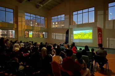 Patnos’ta sinema etkinliğine yoğun ilgi 