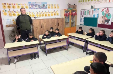 Pazarlar ilçesinde minik öğrencilere "Yeşil Vatan" eğitimi 