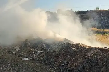 Pazaryeri’nde çöplük yangını korkuttu
