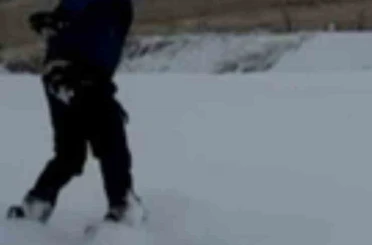 Peribacaları arasında kayak keyfi 