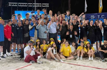 Plaj Voleybolu heyecanı Aydın’da yaşandı 