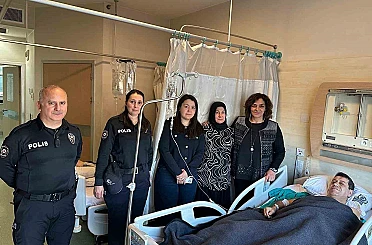 POLDER’den hastanede moral ziyareti 