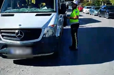 Polis ekiplerinden okul servislerine denetim: 826 servis kontrol edildi 