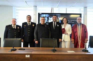 Polis Günü’nde çifte mutluluk, Müberra ve Fatih çifti dünyaevine girdi