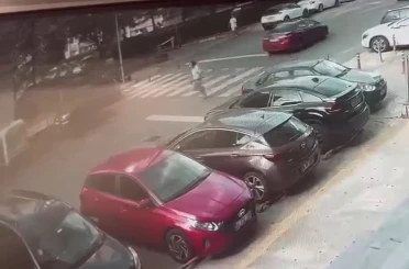 Pompalı pompalı tüfekle eşini vuran şahıs kamerada 