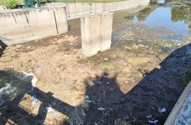 Porsuk Çayı’nın tüm pisliği burada birikiyor 