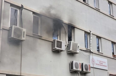 Pozantı Aile Sağlığı Merkezi’nde yangın 
