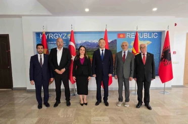 Prof. Dr. Aysun Bay’dan Kırgızistan Büyükelçisi Kazanbaev’e stratejik ziyaret
