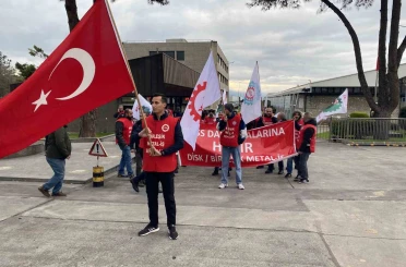 Prysmian işçileri Mudanya’da yürüdü 