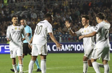 Real Madrid, Almatı’da 5 golle kazandı