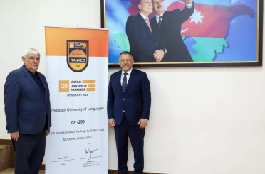 Rektör Gürel’den Azerbaycan Diller Üniversitesine ziyaret, İki üniversite iş birliği yapacak