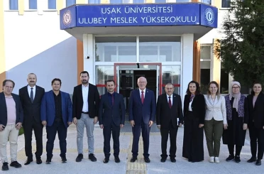 Rektör Prof. Dr. Savaş, Ulubey MYO’yu ziyaret etti 