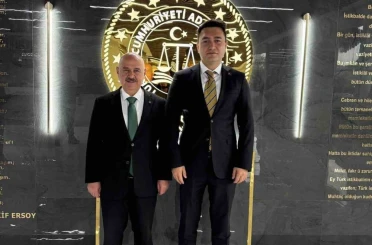 Rektör Sözbir ile Başsavcı Emre bir araya geldi 