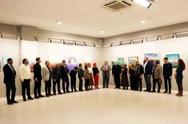 Ressam Hatice Aydoğan SANKO Sanat Galerisi’nde sergi açtı 