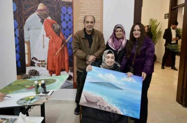 Ressam Neriman Oyman’dan Esenyurt’ta ilham veren buluşma 