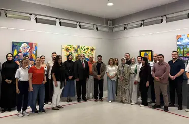Ressam Talha Kılıç SANKO Sanat Galerisinde resim sergisi açtı

