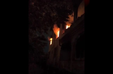 Reyhanlı’da ev yangını 