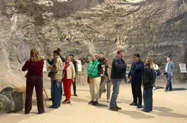 Rus ve Ukraynalı turistler Çankırı’yı gezdi 