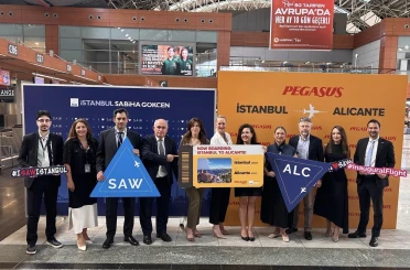 Sabiha Gökçen’in İspanya ağı Alicante ile genişliyor 