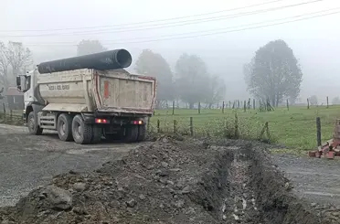 Saçmalıpınar köyünde yol altyapısı güçlendirildi

