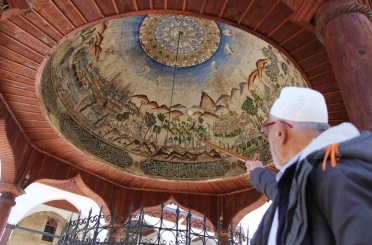 Şadırvanda saklı 150 yıllık minyatür: İstanbul, Viyana ve Amasya işlenmiş 