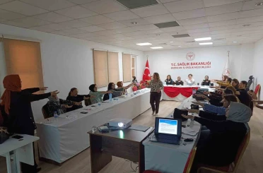 Sağlık çalışanlarına doğum süreci ve yenidoğan bakımı eğitimi 