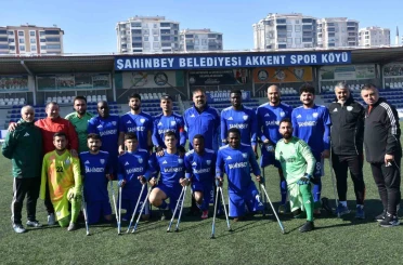 Şahinbey Ampute çıkışını sürdürüyor 