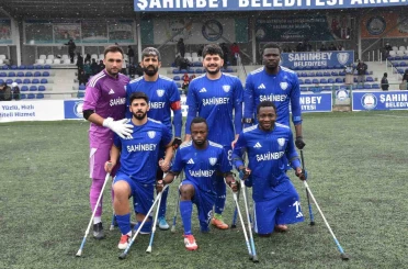 Şahinbey Ampute’den farklı galibiyet 7-0 