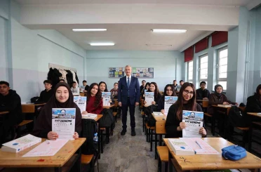 Şahinbey’den sınava hazırlanan öğrencilere önemli destek 